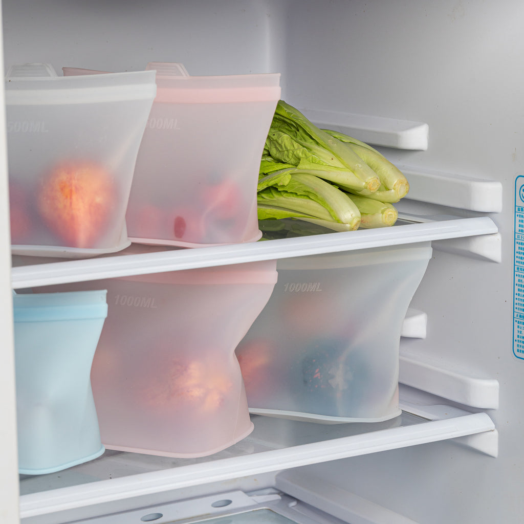 Food Grade Silicone Reusable Storage Bags