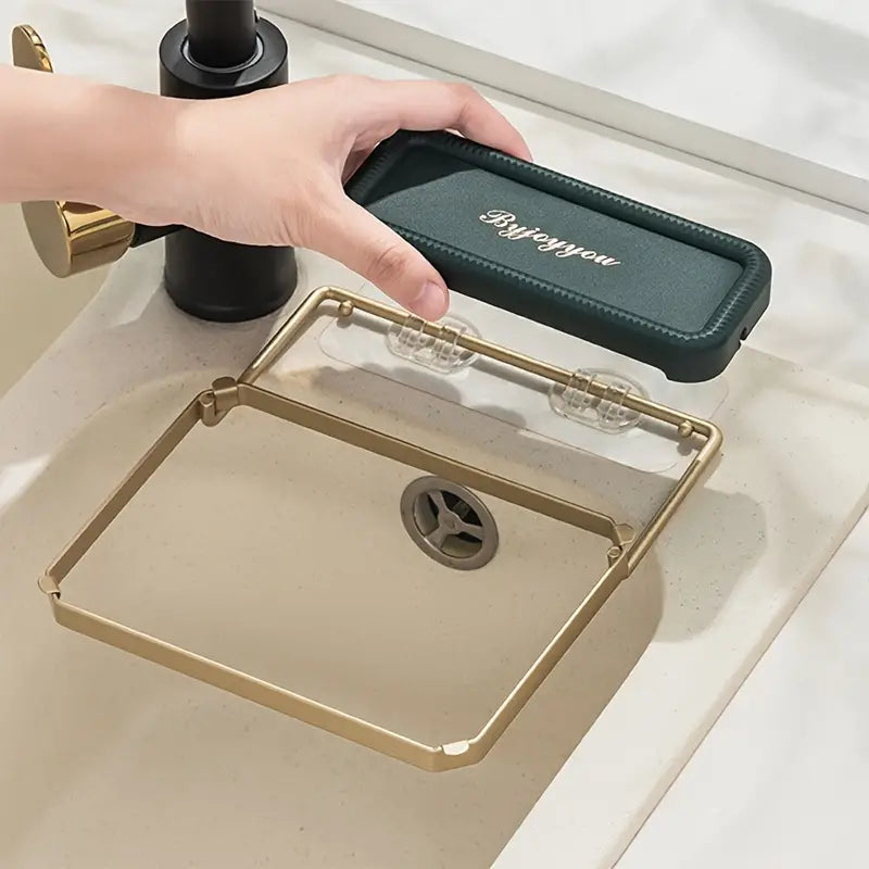 GreenKitchn - Kitchen Sink Strainer Rack
